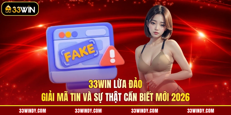 33win Lừa Đảo | Giải Mã Tin Và Sự Thật Cần Biết Mới 2026
