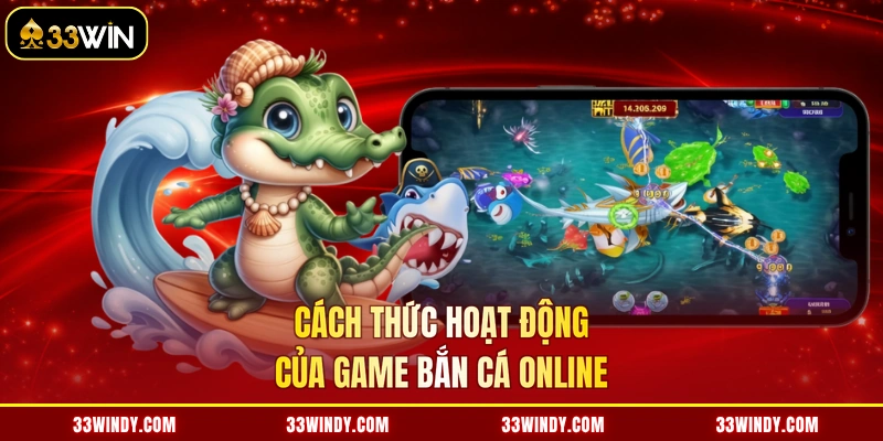 Cách thức hoạt động của game bắn cá online